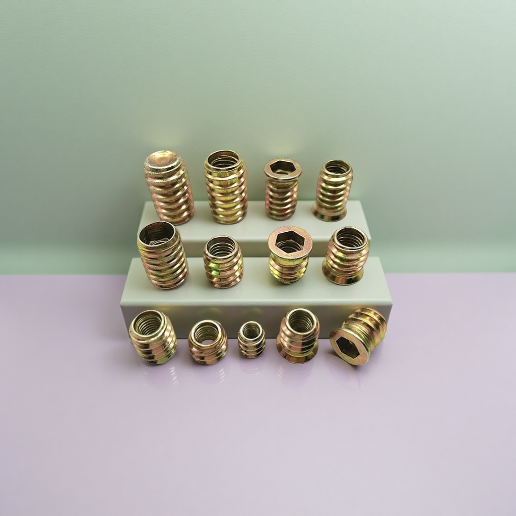 Metal nuts, hexagonal nuts, stainless steel nuts, M3, M4, M5, M6, M8, M10 specifications are complete Specification image