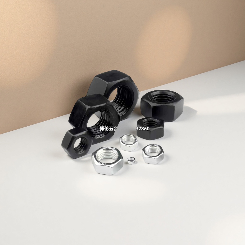 Stainless steel hexagonal nuts M6, M8 and M10 are available in a complete range of specifications and are corrosion-resistant fasteners Application Scenario