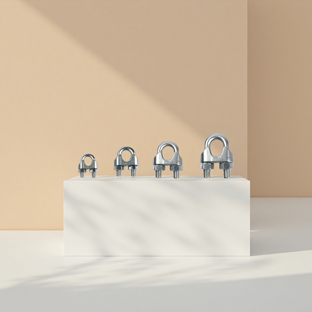 U-shaped metal bolts, stainless steel adjustable fasteners, threaded rod accessories details Picture