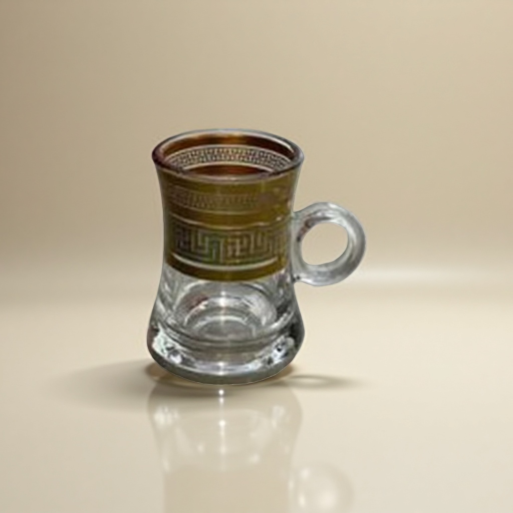 透明玻璃咖啡杯 高硼硅耐热防烫水杯家用咖啡杯