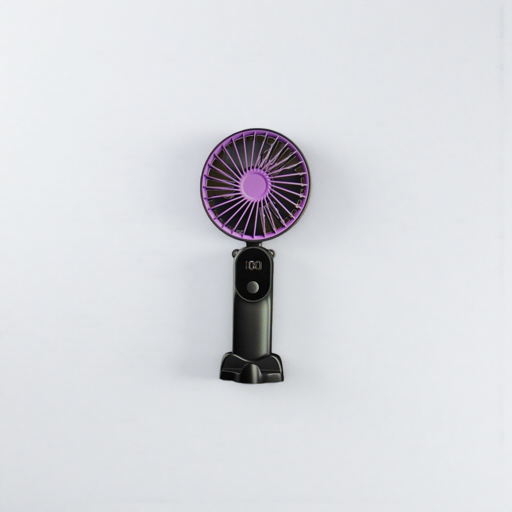 Handheld mini fan, portable rechargeable, silent, suitable for dormitory and office use
