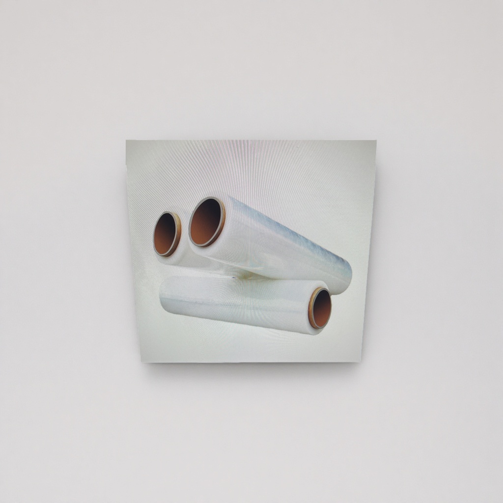 Transparent plastic film roll, industrial-grade PE stretch film, 50cm wide and 300 meters long Application Scenario