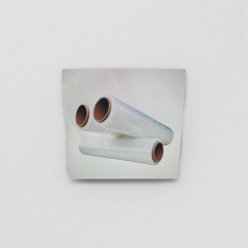 Transparent plastic film roll, industrial-grade PE stretch film, 50cm wide and 300 meters long