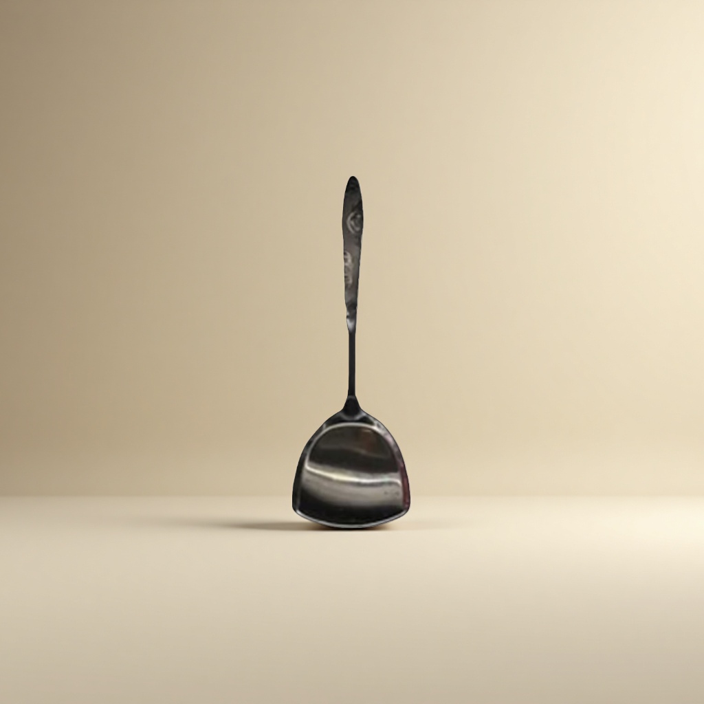 Metal soup spoons, stainless steel long-handled kitchen spoons, durable and heat-resistant household dining spoons Application Scenario