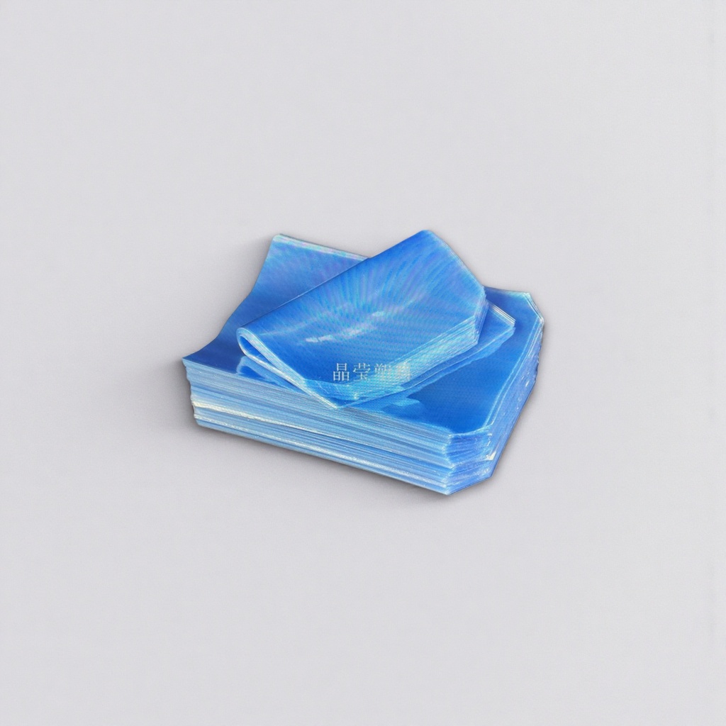 Blue transparent plastic film stacked PE stretch film for industrial packaging Specification image