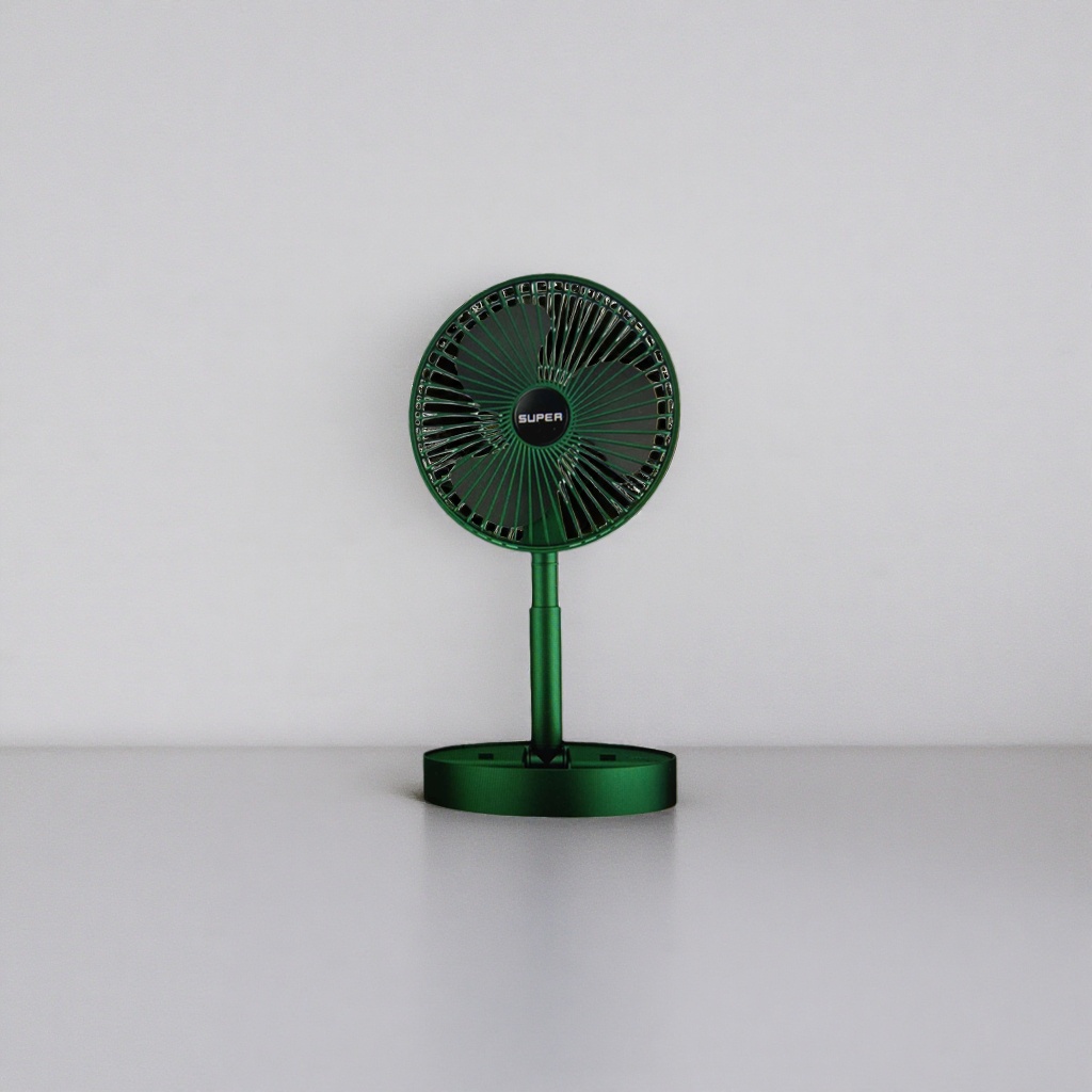 A new model of green, energy-saving, silent floor-standing electric fan with strong wind force and remote control for shaking details Picture
