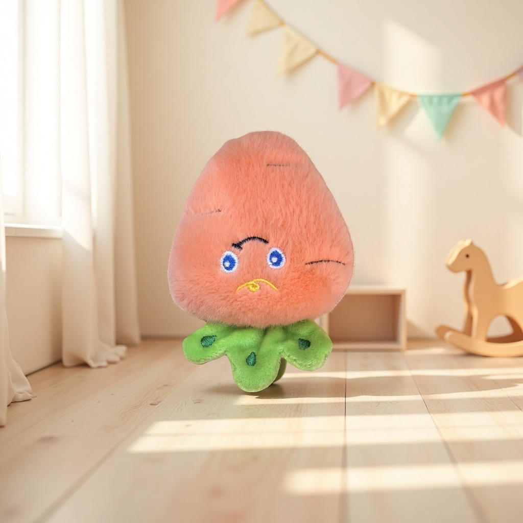 胡萝卜造型毛绒玩具可爱萌趣儿童礼物 plush玩偶