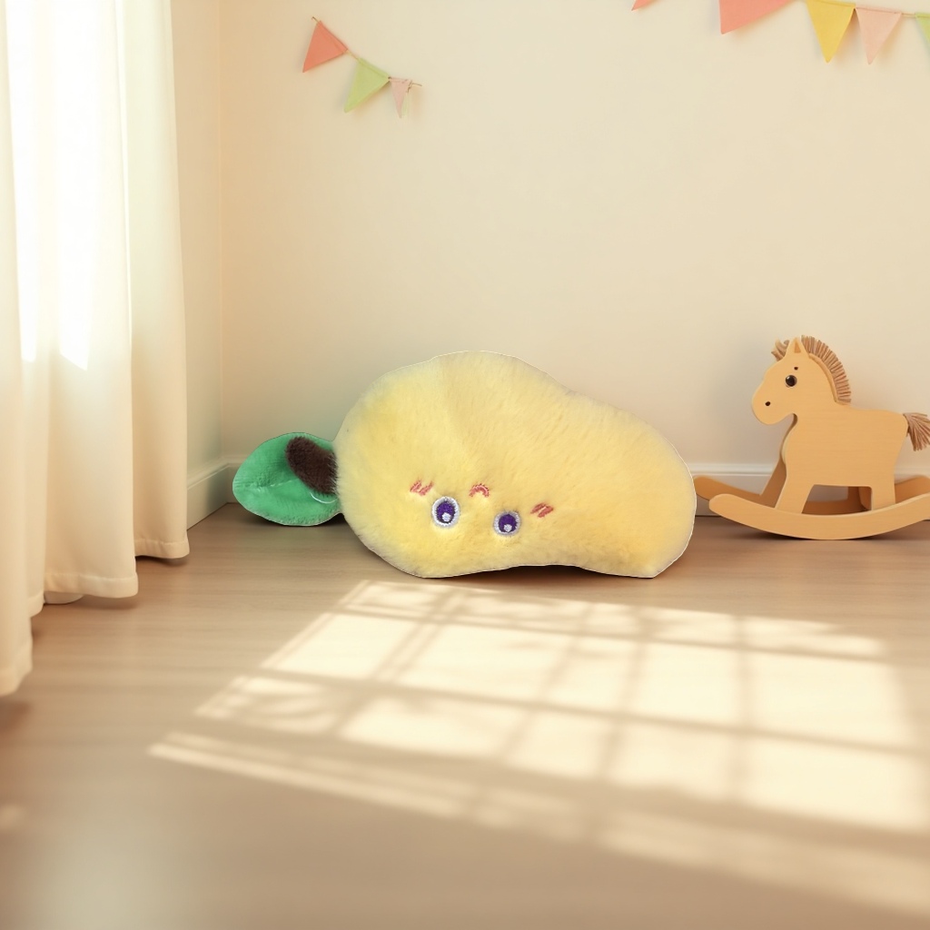 Mango plush toy, cute and soft pillow doll, children's gift Application Scenario