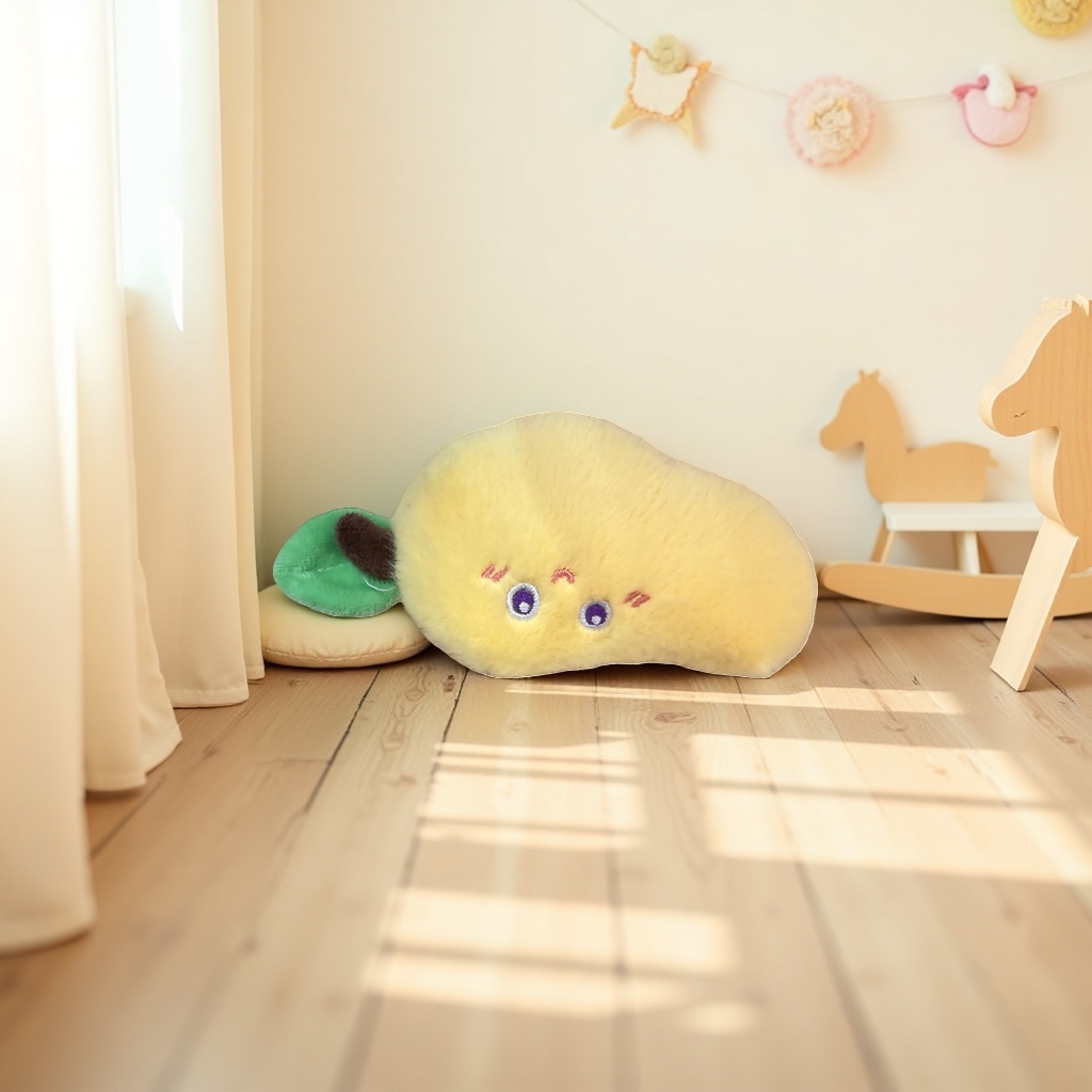 Mango plush toy, cute and soft pillow doll, children's gift details Picture