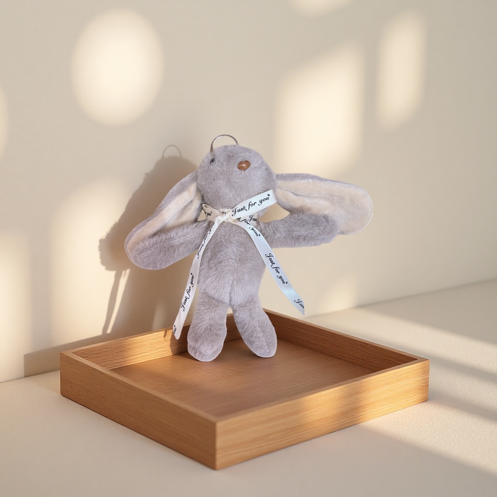 Plush rabbit dolls, cute and soft cushions, plush toys, and plush figurines are the best choices for gifting Specification image
