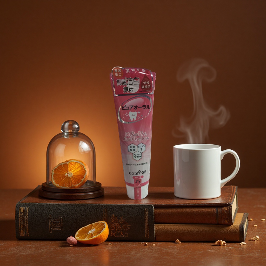 Convenient press-type toothpaste tube packaging for home use Specification image