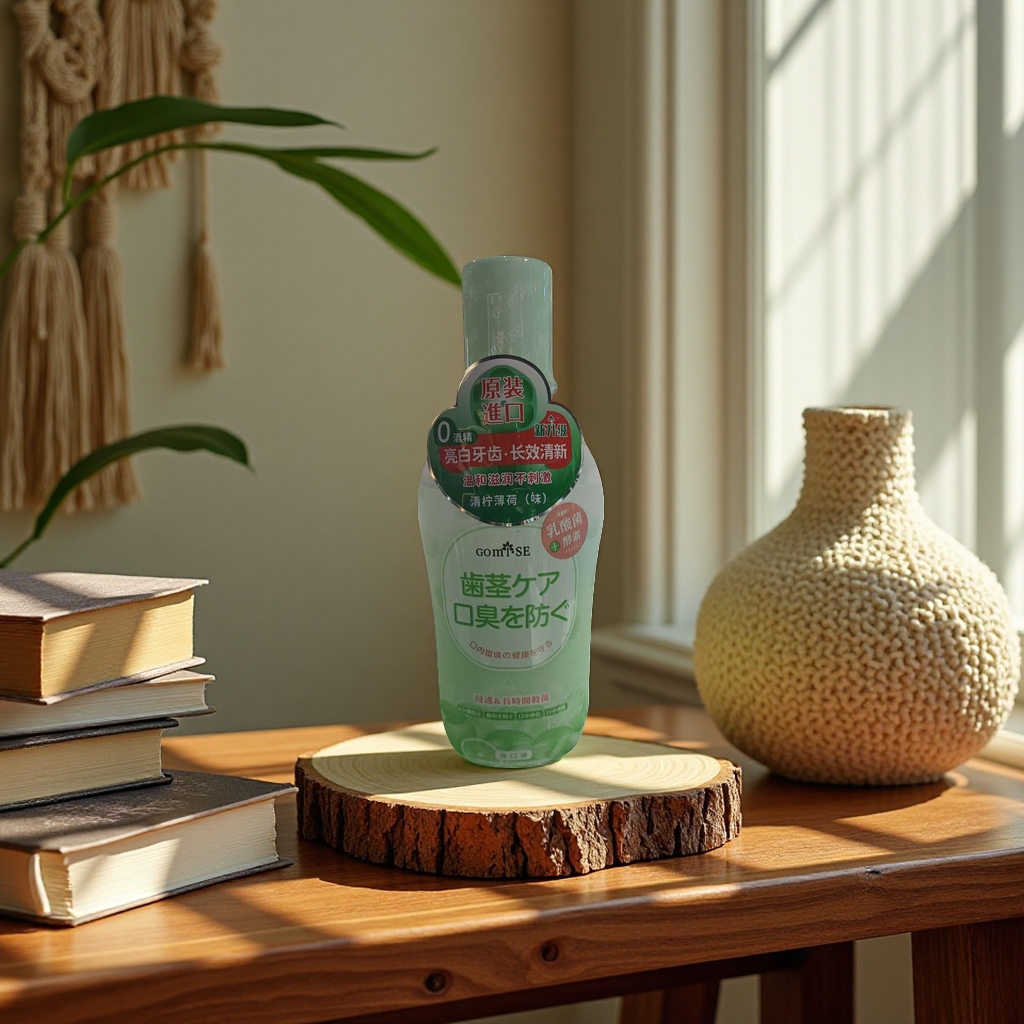 GOMISE Secret Formula Mouthwash with Refreshing Mint Flavor 500ml Oral Care Daily Cleaning Mouthwash Specification image