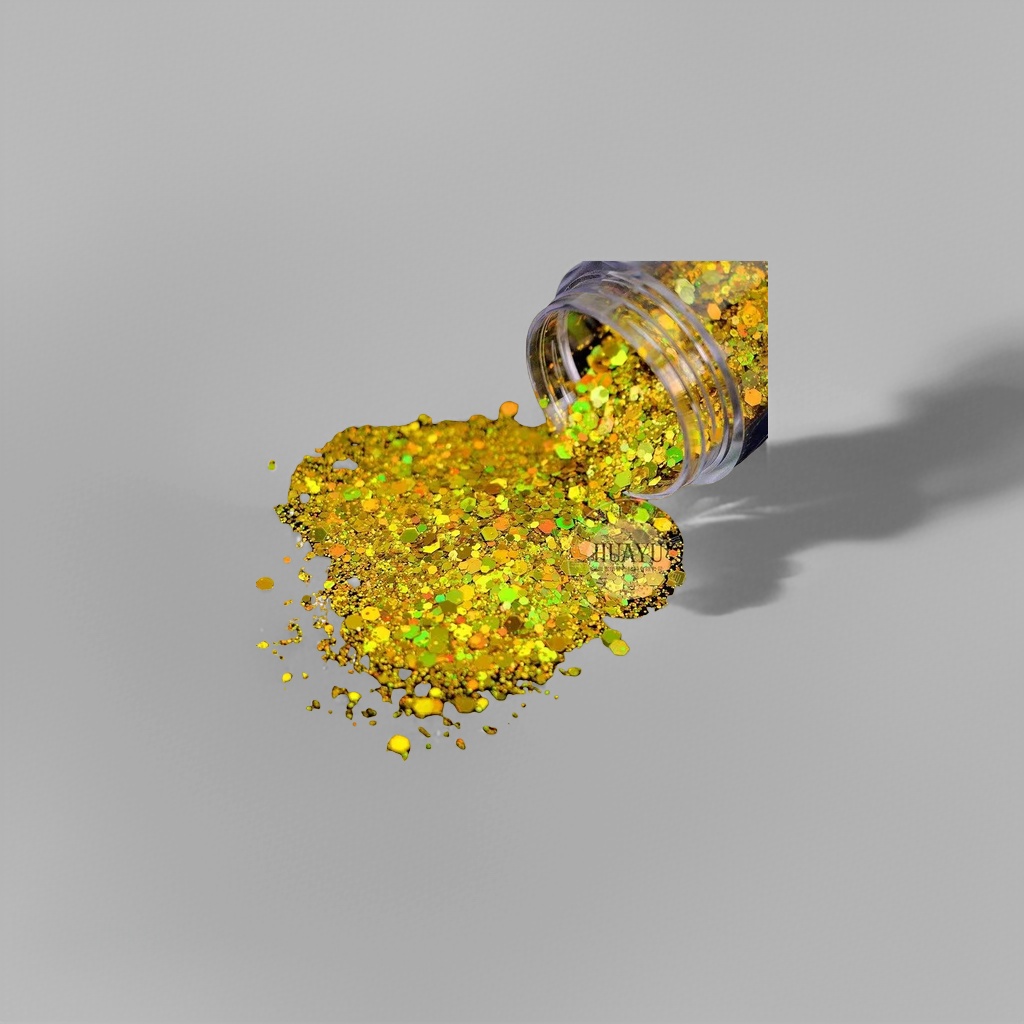 Glitter powder, sequin makeup, glitter powder, nail art, DIY handmade decorative powder