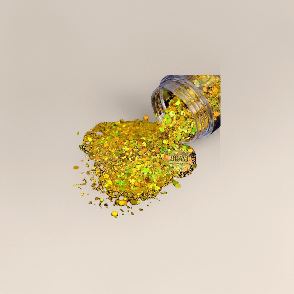 Glitter powder, sequin makeup, glitter powder, nail art, DIY handmade decorative powder Application Scenario