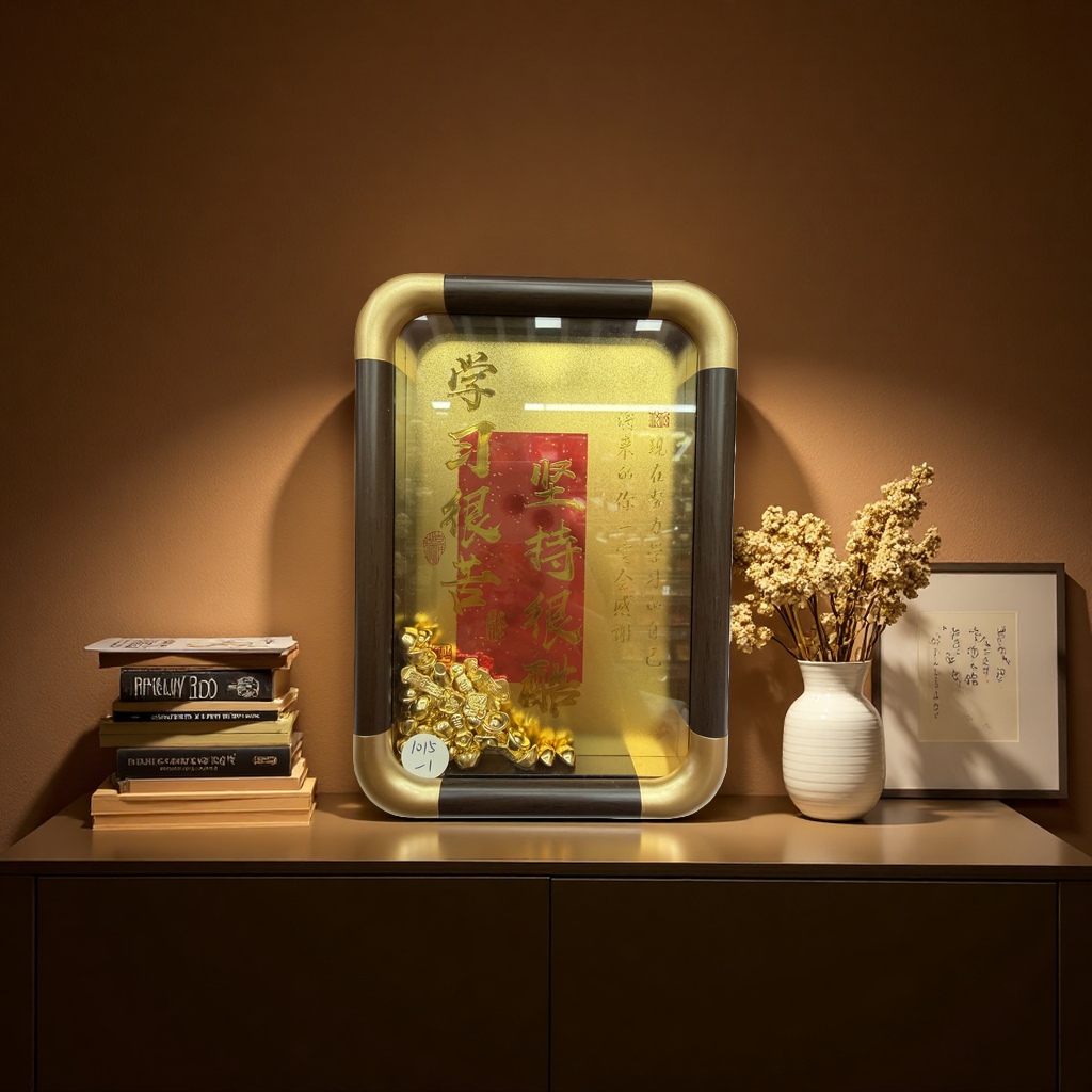 金色装饰品+托盘产品图