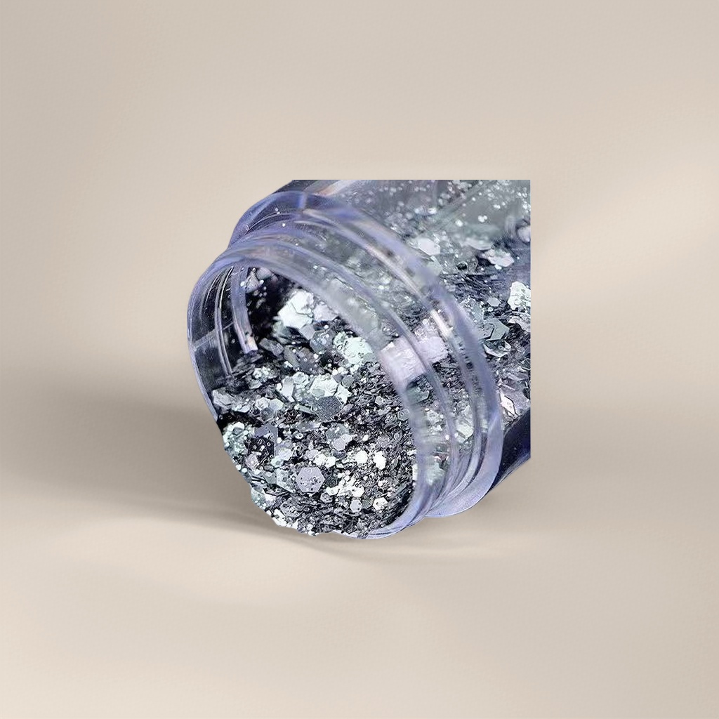 Glitter powder particles, glitter powder fine particles, for DIY makeup and nail care Specification image