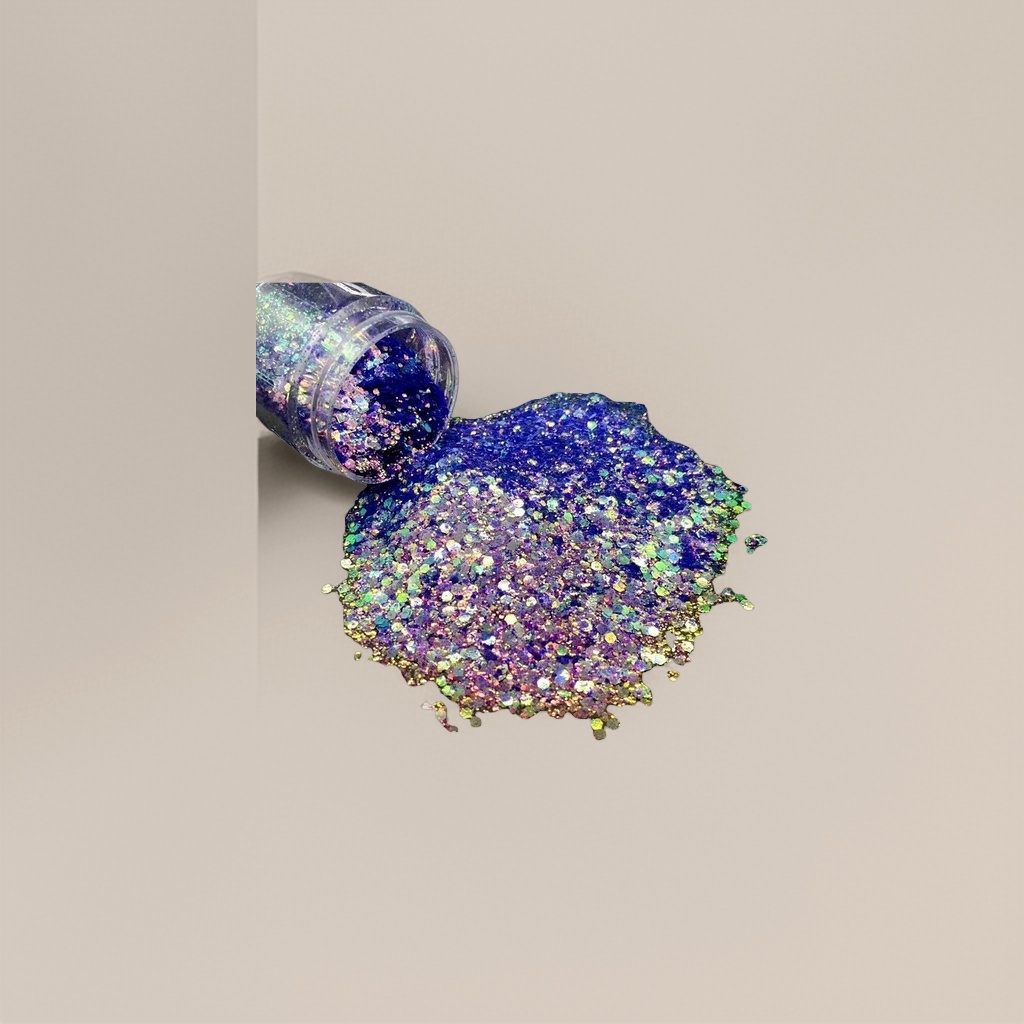 Colorful glitter for nail art decoration, DIY DIY makeup with multiple colors to choose from Specification image