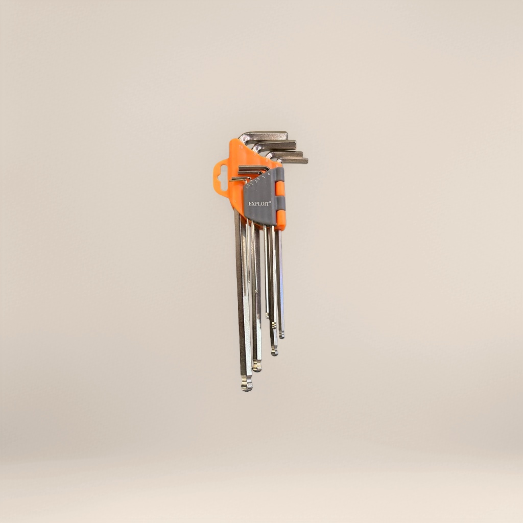 Hexagonal wrench set tool kit, professional-grade precision repair, multi-specification combination Specification image