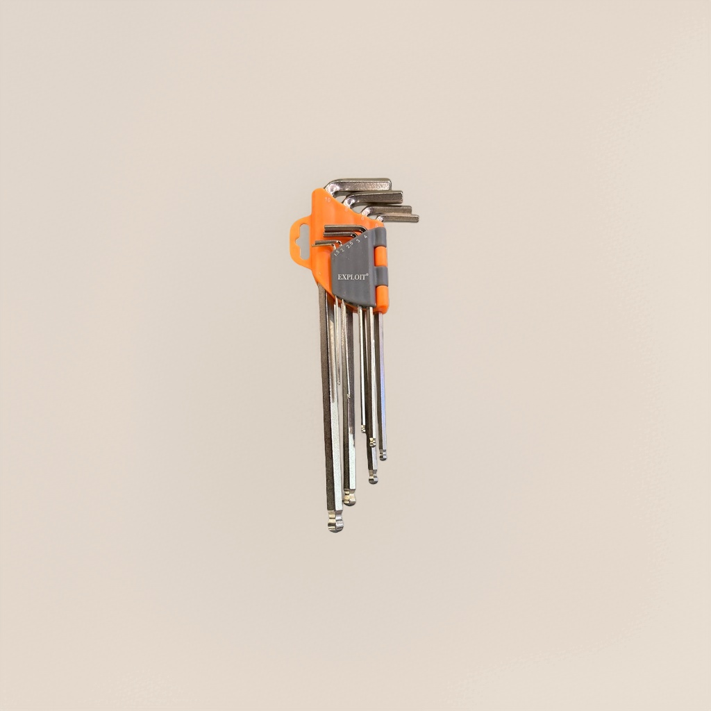Hexagonal wrench set tool kit, professional-grade precision repair, multi-specification combination