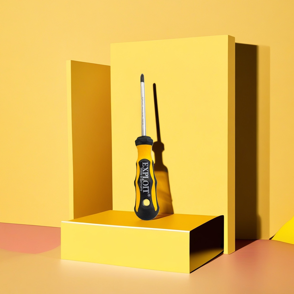 Screwdriver multi-functional precision cross-shaped and flat-head household repair tool set