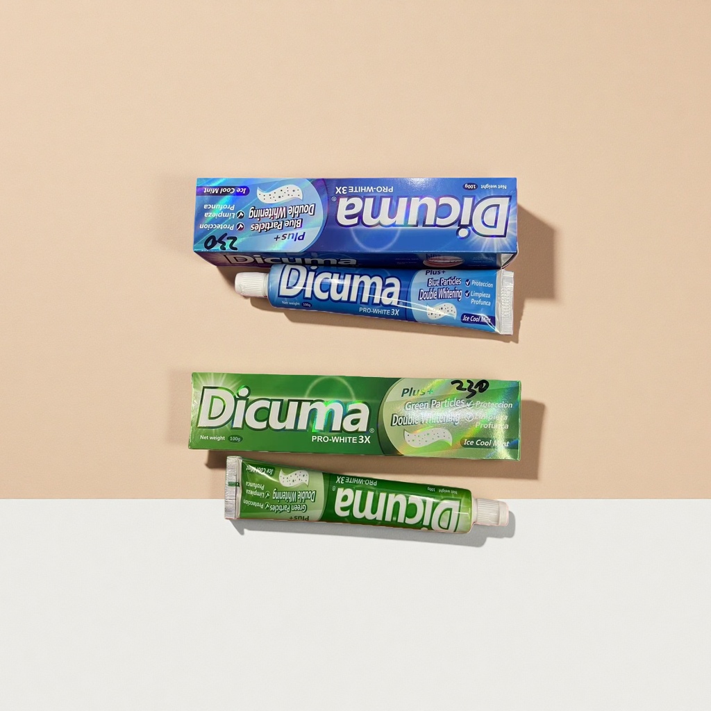 Dicuma牙膏 防蛀含氟清新口气牙膏 120g