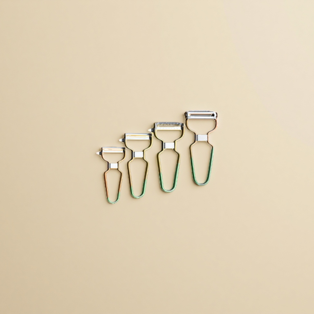 Metal peeler, multi-functional stainless steel fruit and vegetable peeler, practical kitchen tool Application Scenario