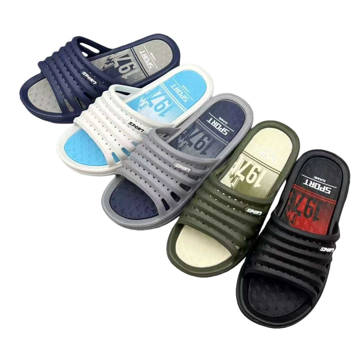Home cotton and linen anti-slip slippers for women, summer breathable casual indoor slippers, sizes 38-43, 001613953