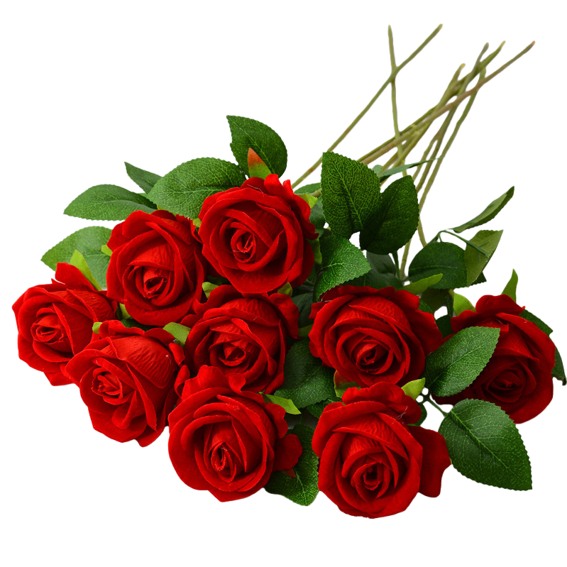 زهرة وردة حمراء جديدة و 99 زهرة من الحب Item Picture