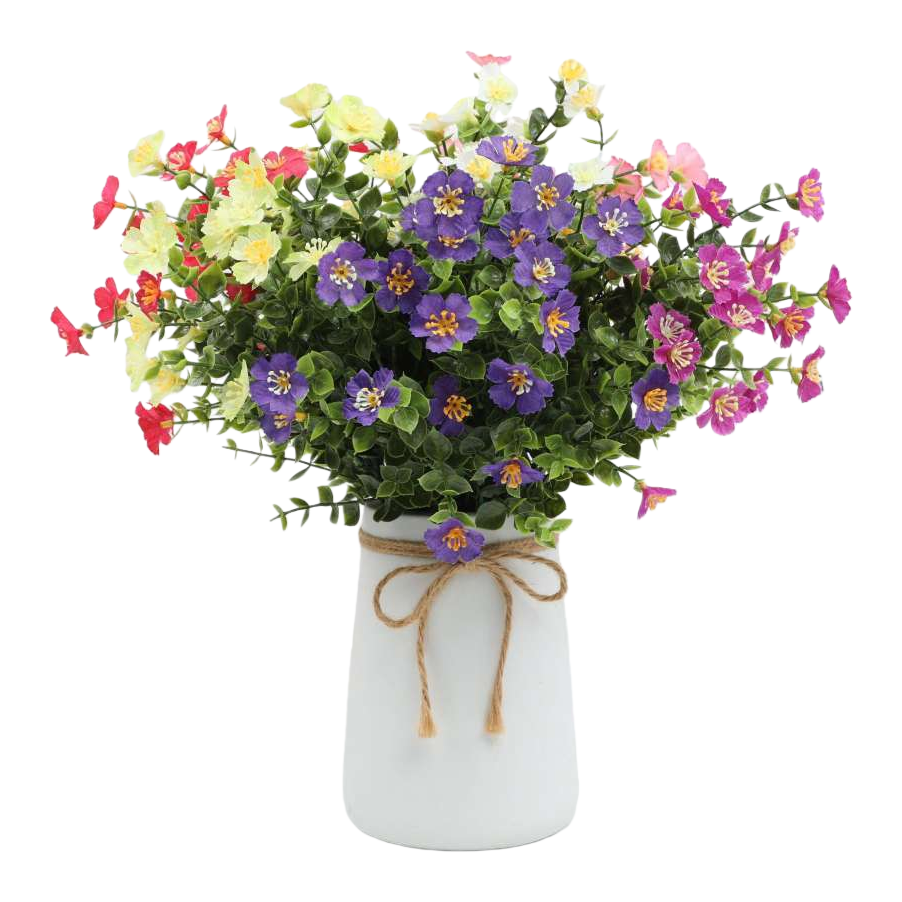 Colorful artificial flower simulation bouquets for living room decoration, wedding arrangement and home furnishings Item Picture