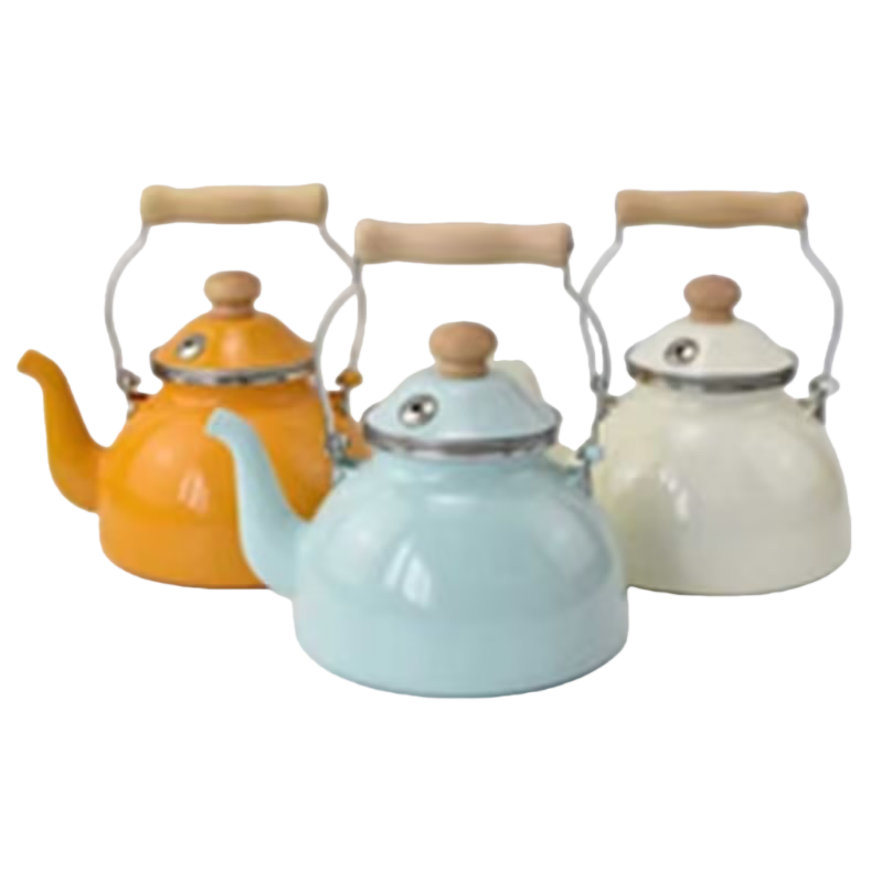 Colored teapot, ceramic teapot, household brewing teapot, tea set accessories 100308569 Item Picture