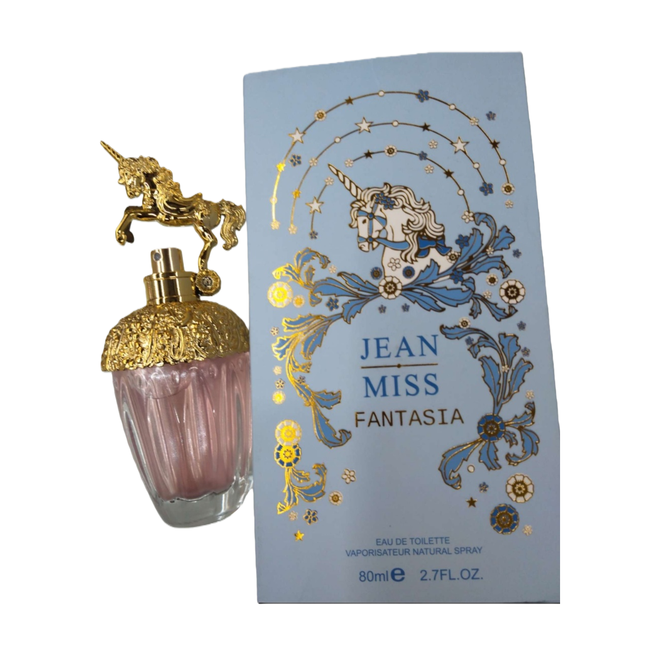 香水瓶+Jean Miss Fantasia香水瓶白底实物图