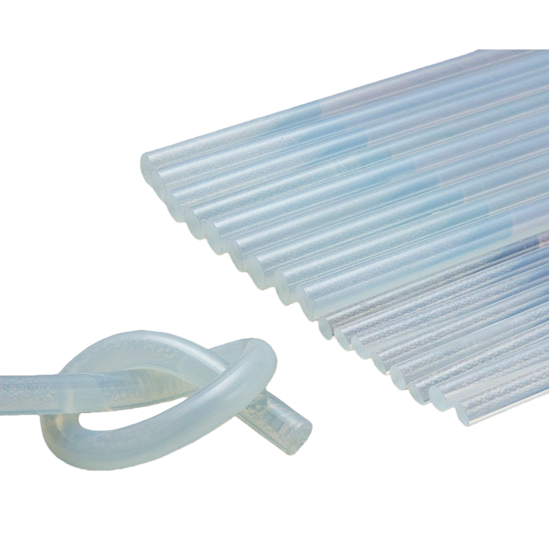 Transparent high-viscosity hot melt adhesive, non-stringing hot melt adhesive sticks, smooth glue dispensing, 7mm - 11mm hand-made adhesive strips wholesale Item Picture