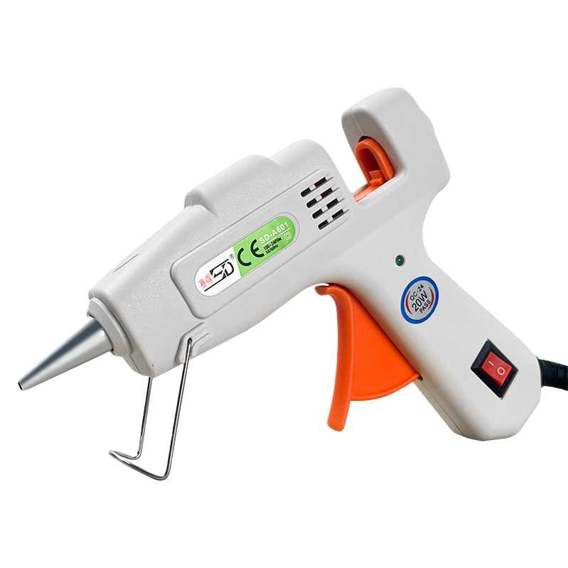 The handheld electric hot melt glue gun is suitable for rapid heating and constant temperature hot melt glue sticks Item Picture