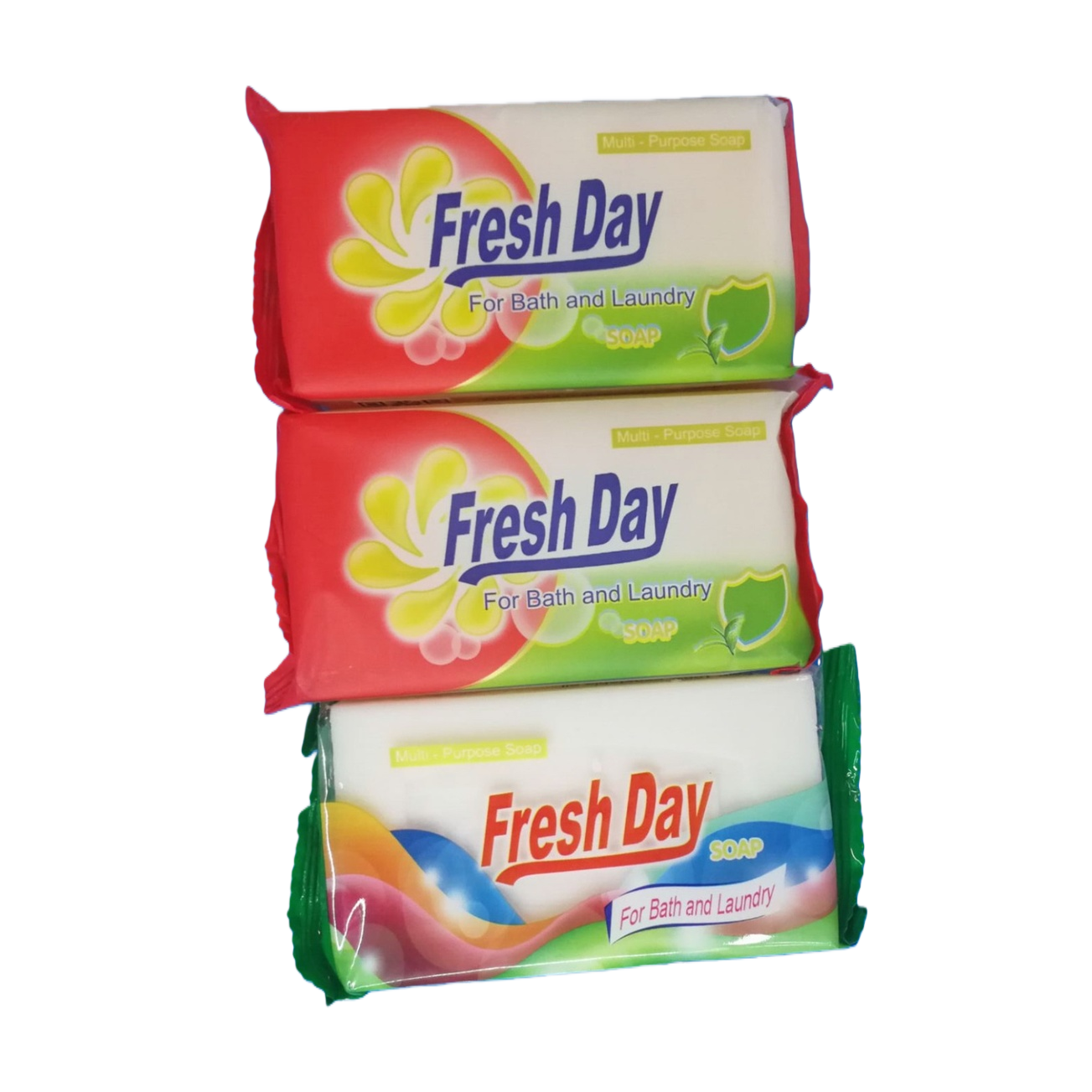 Fresh Day Multi-purpose Soap cleanses, moisturizes, leaves a lasting fragrance, is gentle and non-irritating Item Picture