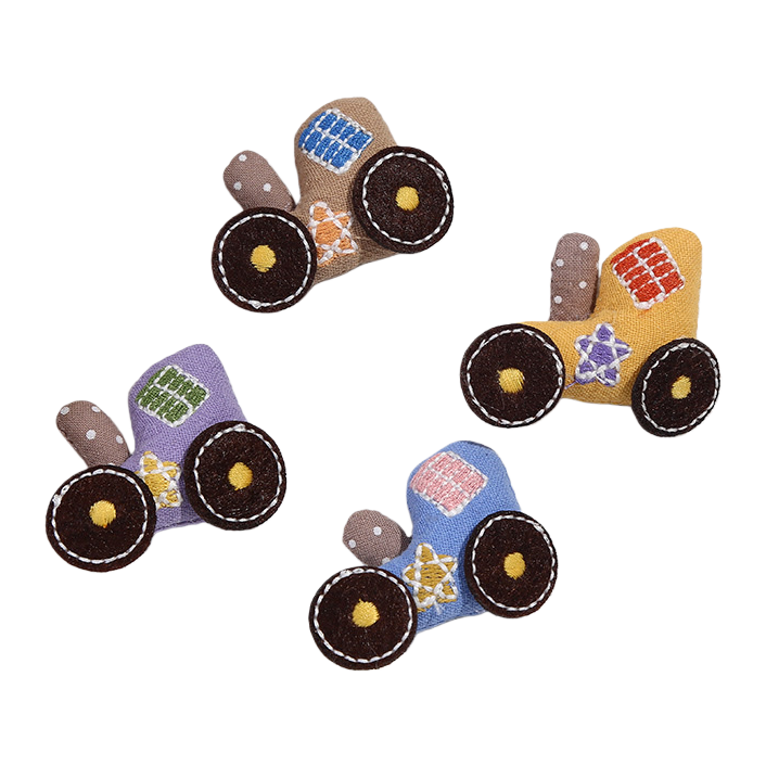 Fabric toy car, children's soothing plush toy car, soft and cute, educational early education Item Picture