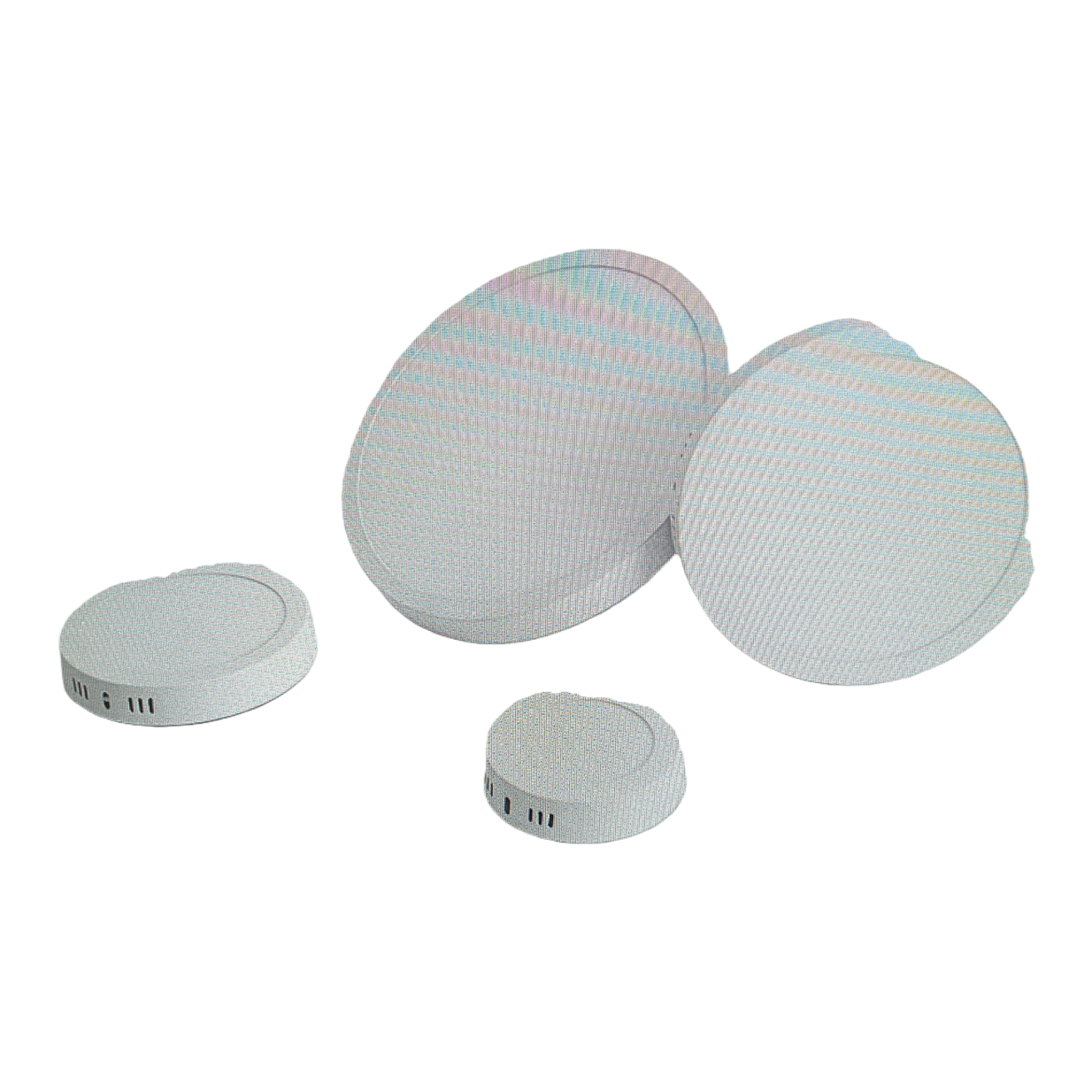Router inteligente redondo blanco de alta velocidad WiFi6 dual band gigabit dispositivos de red inalámbrica doméstica Item Picture