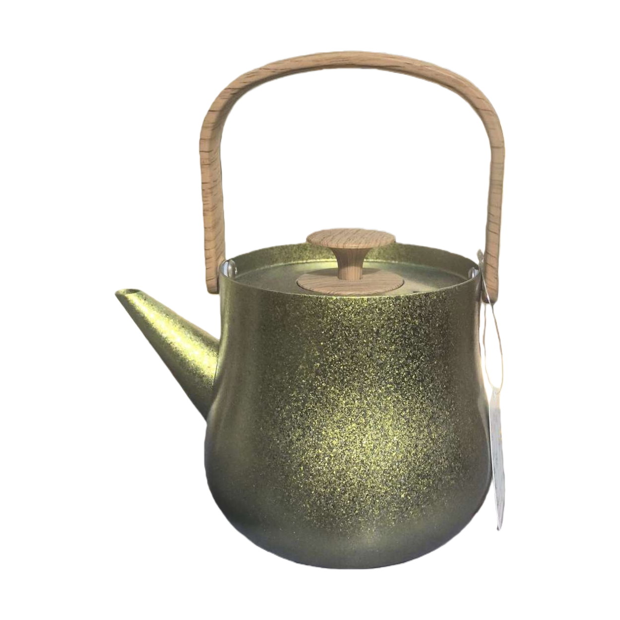 金属质感茶壶 家用复古手冲泡茶器具 耐热玻璃茶具套装白底实物图