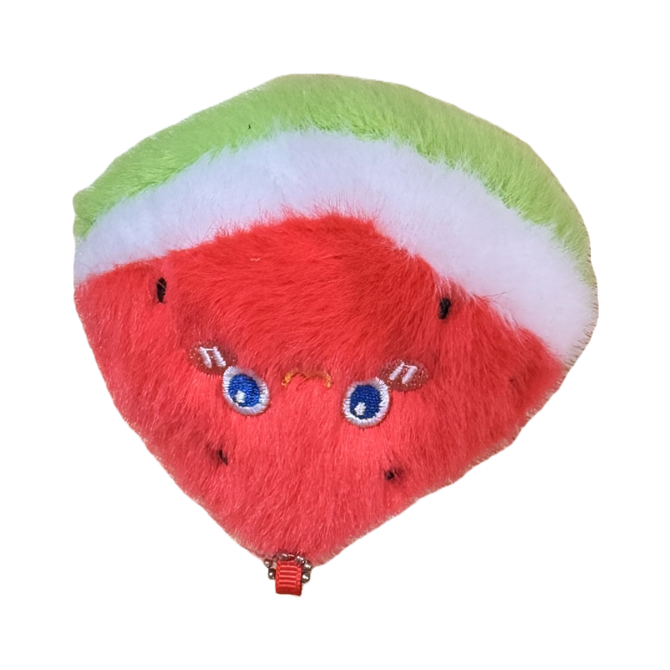 Cute and soft watermelon-shaped plush toys, soft and adorable pillow dolls for home decoration Item Picture