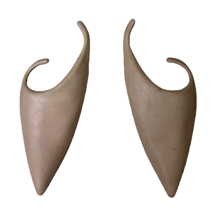 سنافر البشرة السمراء الأذنين ماكياج السيليكا المقلد Item Picture
