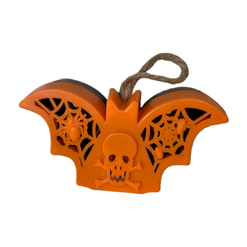 The main body of the orange bat-shaped decorative item is a funny holiday home decoration Item Picture
