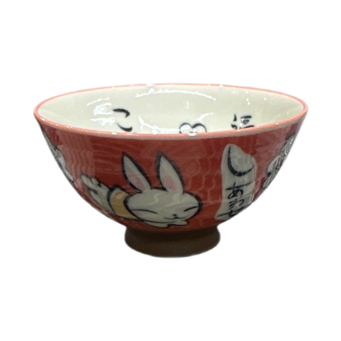 Ceramic bowl, household thickened glazed heat-resistant bowl for serving rice and soup Item Picture