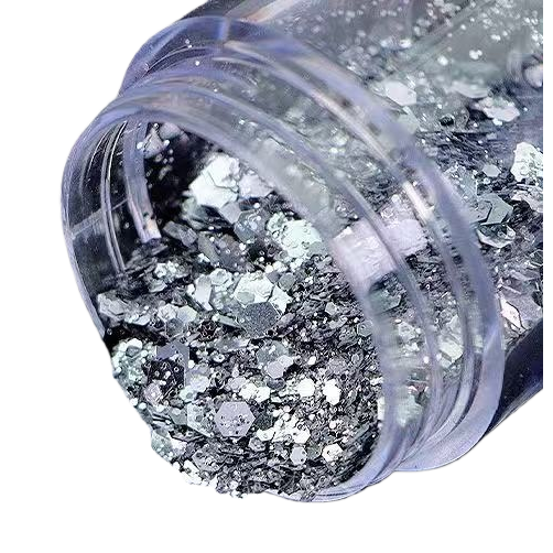 Glitter powder particles, glitter powder fine particles, for DIY makeup and nail care Item Picture