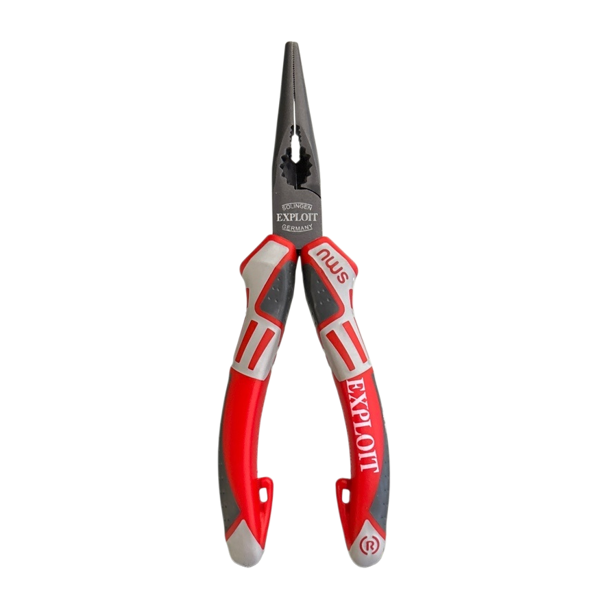 Red handle pliers, tool pliers, multi-functional wire pliers, 8-inch household repair pliers Item Picture