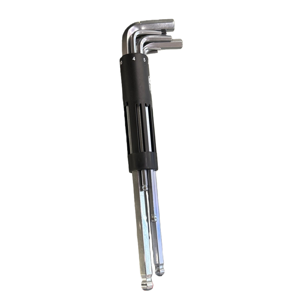 Hexagonal wrench set tools in multiple specifications, precision grade, with storage box included Item Picture
