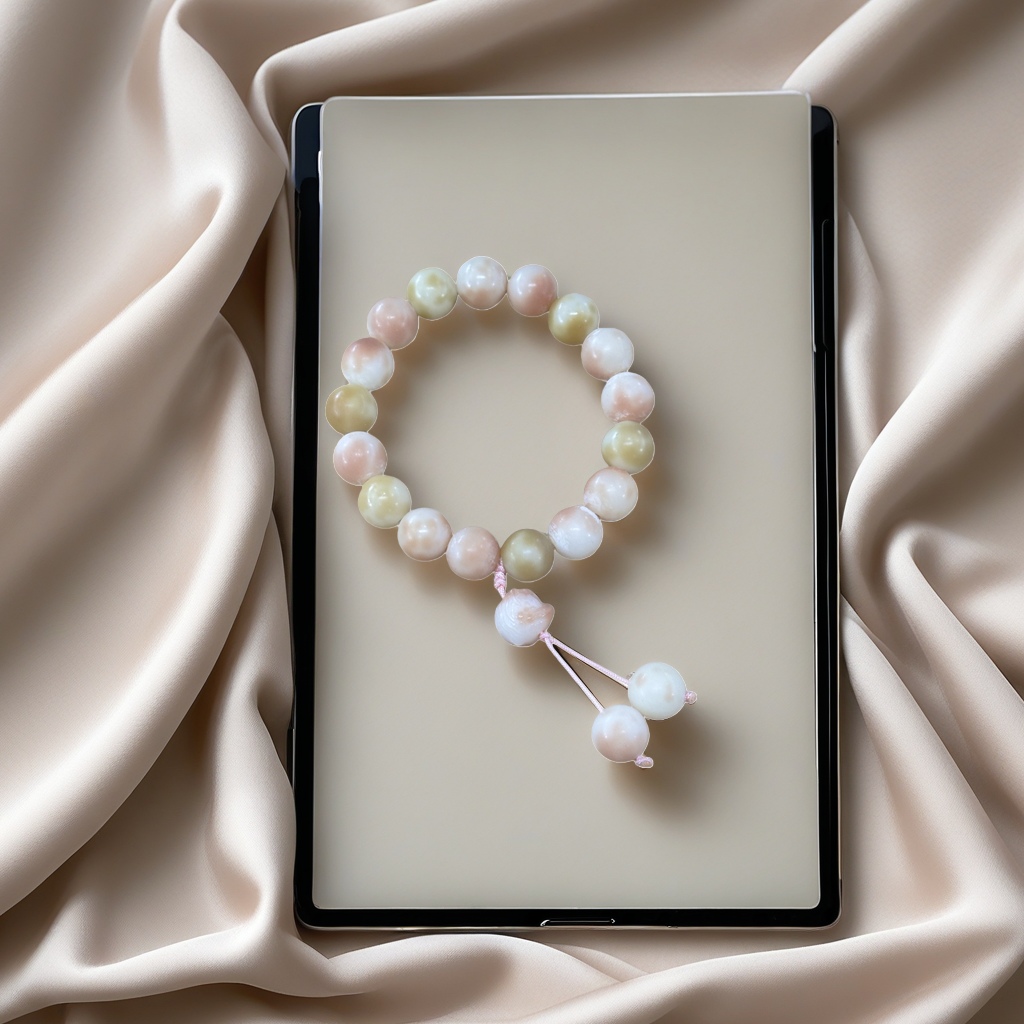 Natural pearl bracelet, a simple, versatile and fashionable accessory for women, adjustable to 18cm