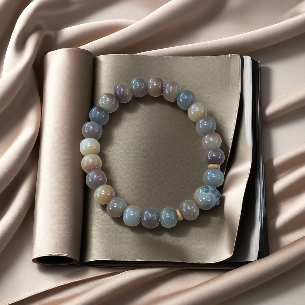 Natural crystal bead bracelet with adjustable rope, a fashionable accessory suitable for both men and women Application Scenario