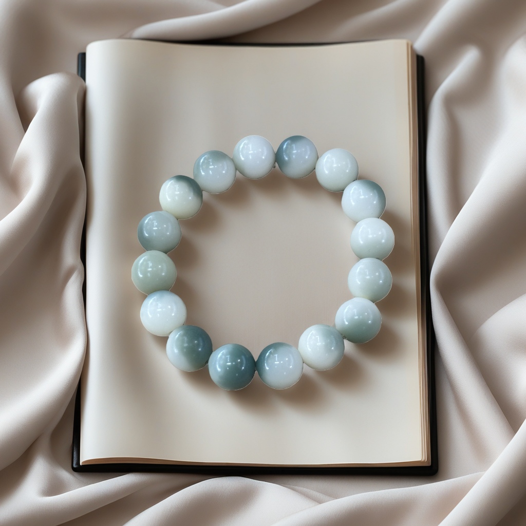 Natural stone hand beads paired with adjustable knots as a fashionable accessory