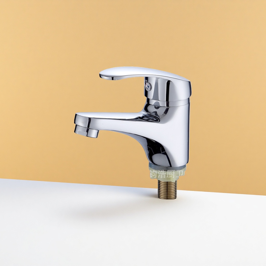 الصنبور من الصلب غير القابل للصدأ، يعمل بسخانات حرارية مزدوجة ذات فتحات أحادية الفتحات في مطابخ من الفولاذ غير القابل للصدأ details Picture