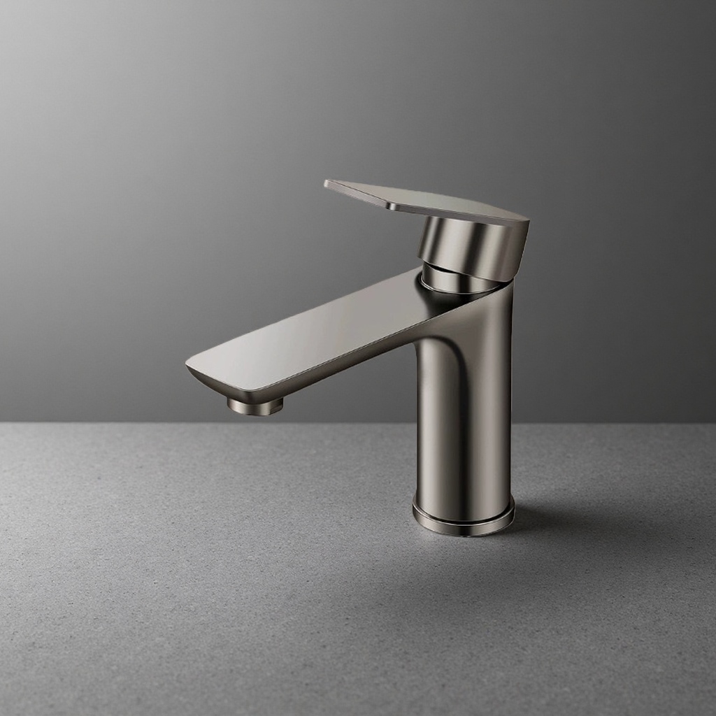 Stainless steel kitchen pull-out hot and cold water faucet with all-copper valve core that can rotate 360 degrees Specification image