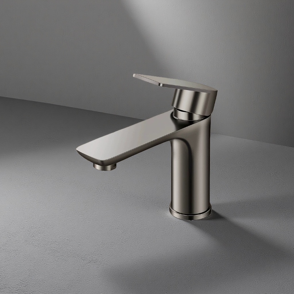 Stainless steel kitchen pull-out hot and cold water faucet with all-copper valve core that can rotate 360 degrees Application Scenario